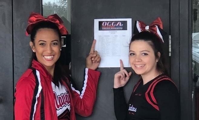 Congratulations Angela Nichols and Kyra Hankins for making All Region Cheerleader!! On to All- State!!