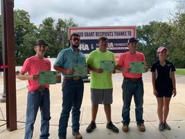 Cole Wagner placed 1st and MaKenna Graham placed 2nd in Friday's 4H Shooting Competition in McLeod, Oklahoma