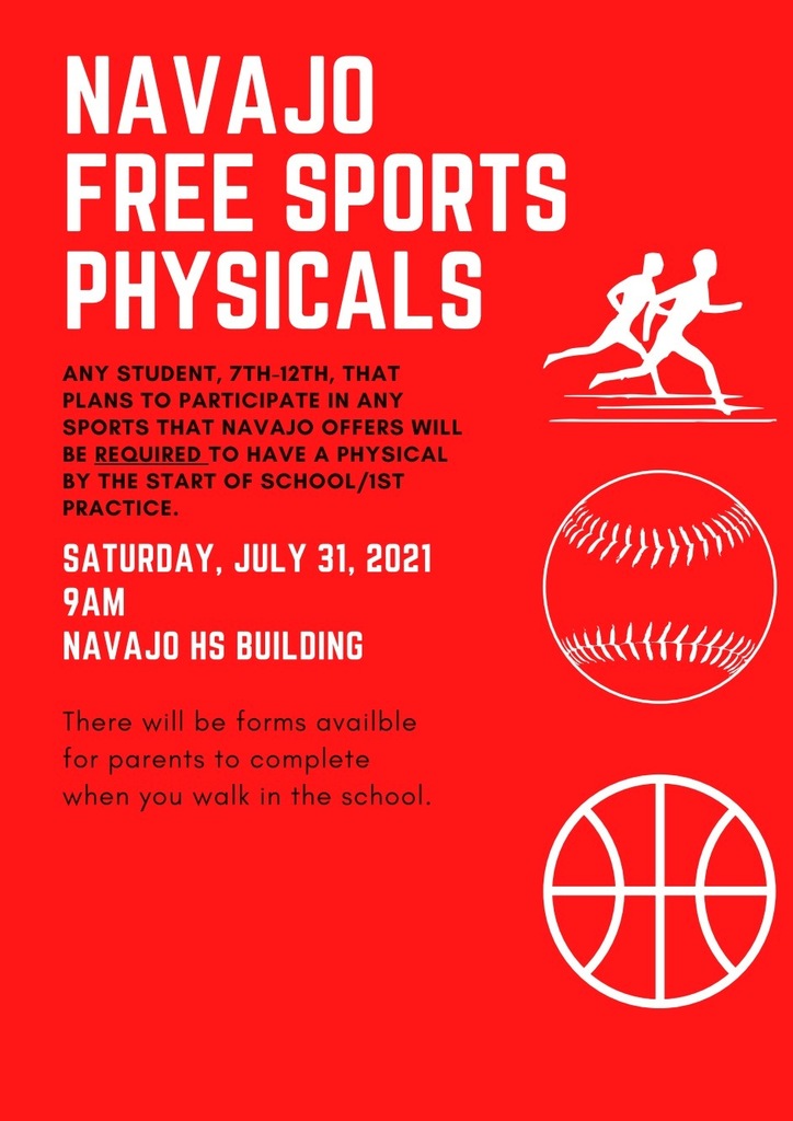 Navajo Sports Physicals Info