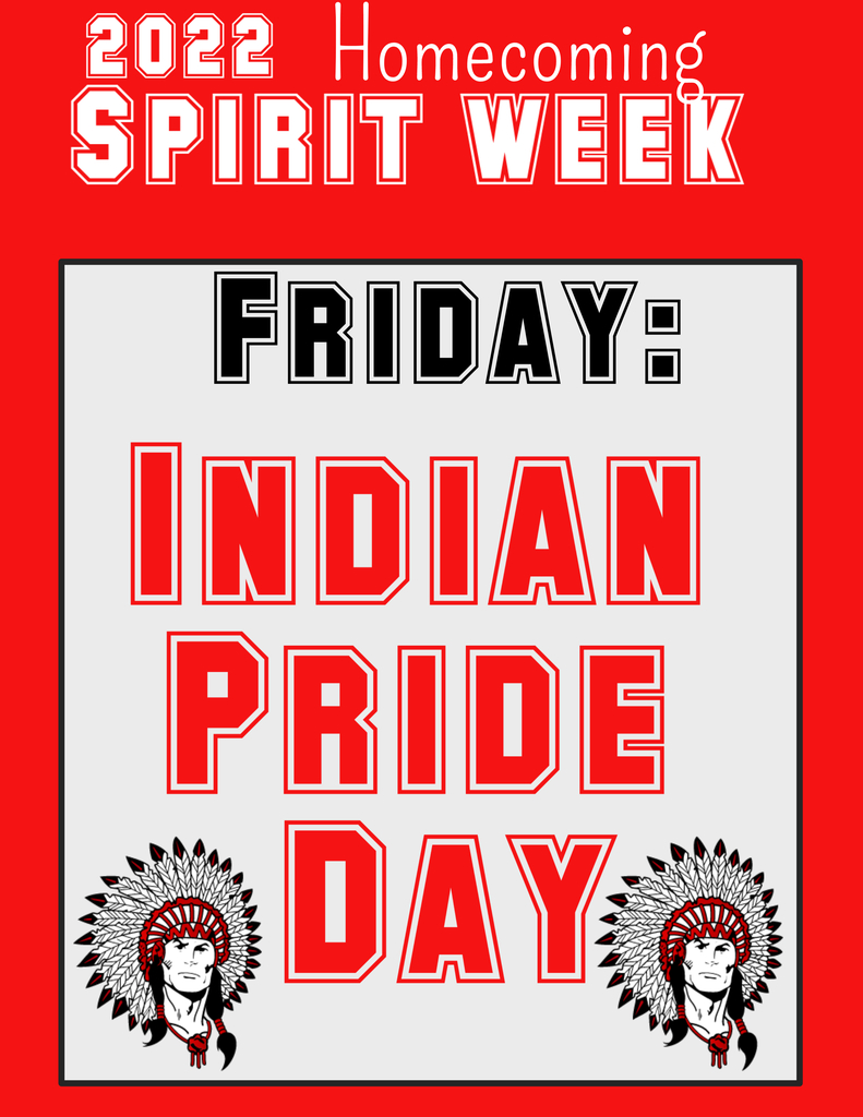 Wear your Navajo Indian gear on Friday