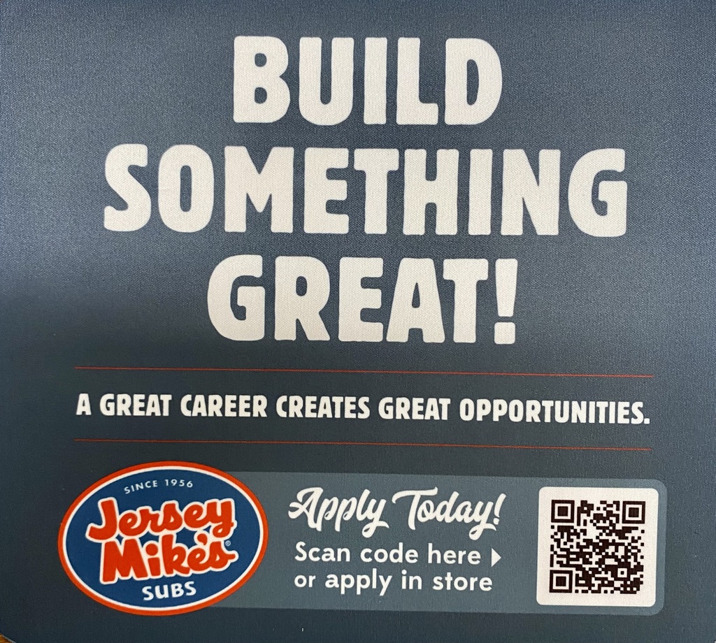 Jersey Mikes is hiring!