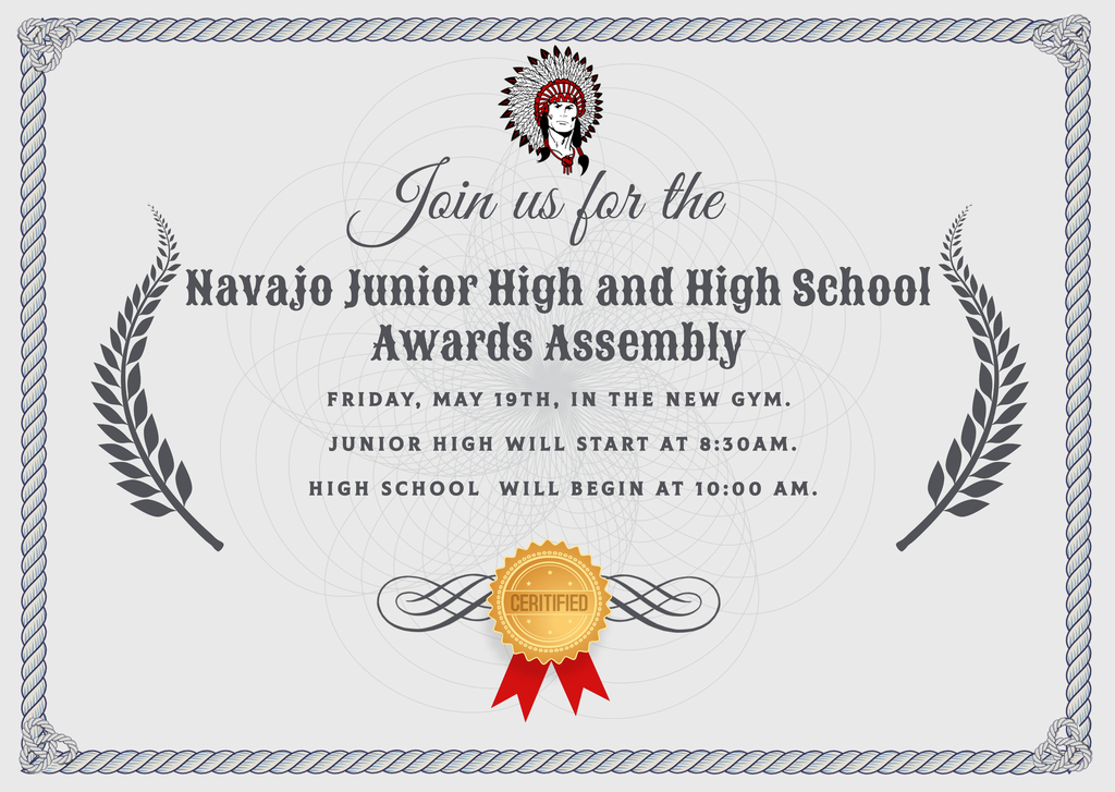 JH/HS awards assembly